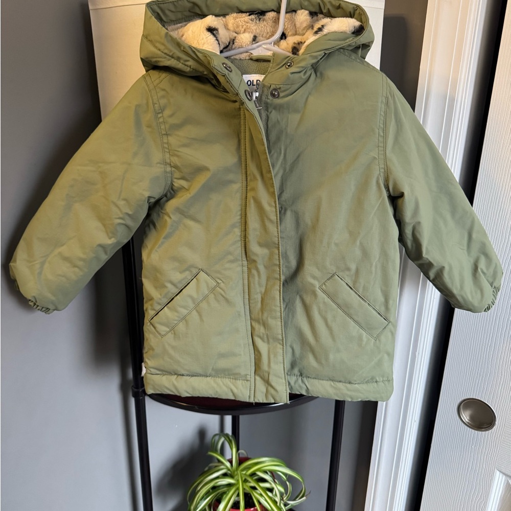 Olive Green Kids Jacket by Old Navy